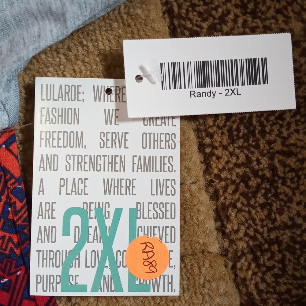 LuLaRoe Randy 2xl - Picture 5 of 5